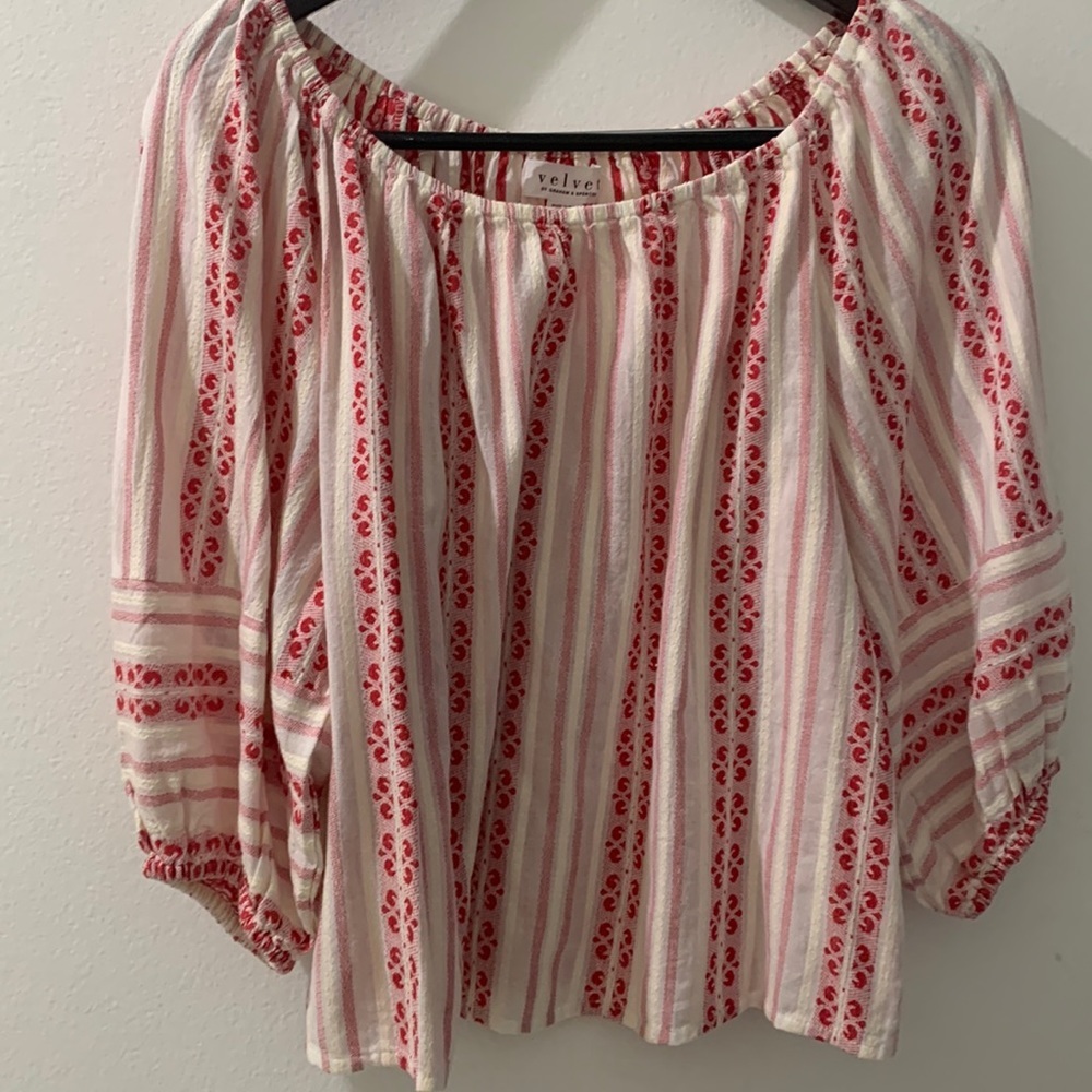 Velvet by graham & specer top